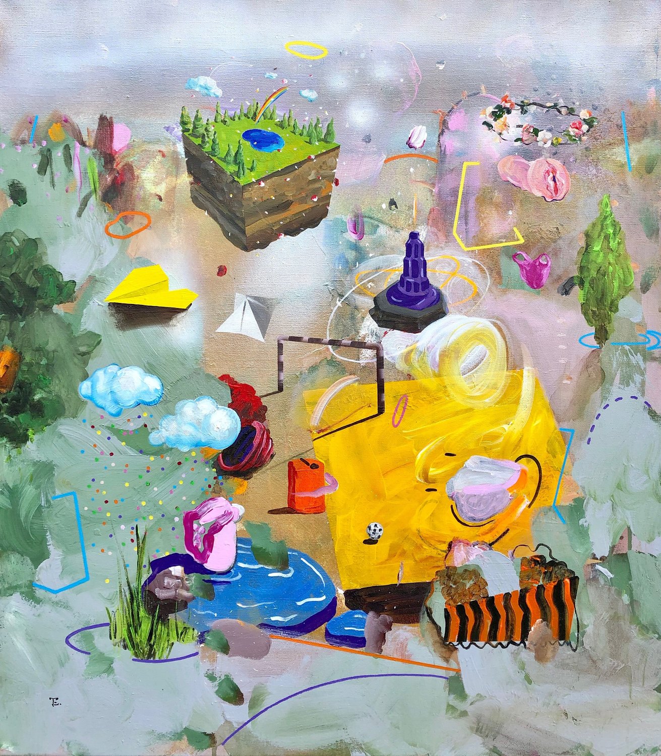 シュルレアリスム絵画販売 : 現代シュルレアリスム絵画を
