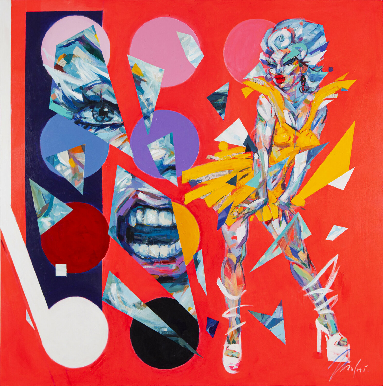 ヴィンテージ　絵画　目 シュルレアリスム　アート　オブジェ　インテリア ヴィンテージ 絵画 目 シュルレアリスム アート オブジェ