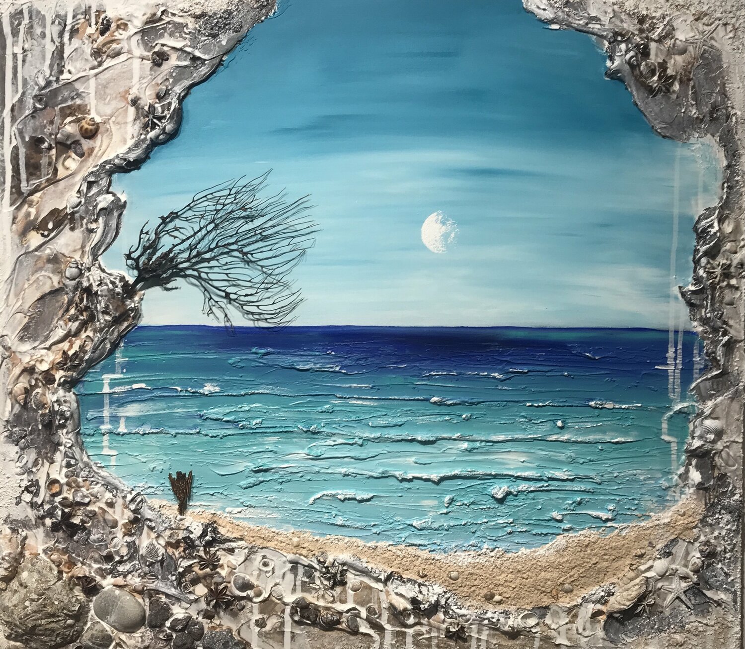 ルワンダの絵画(砂絵) ルワンダの絵画(砂絵)