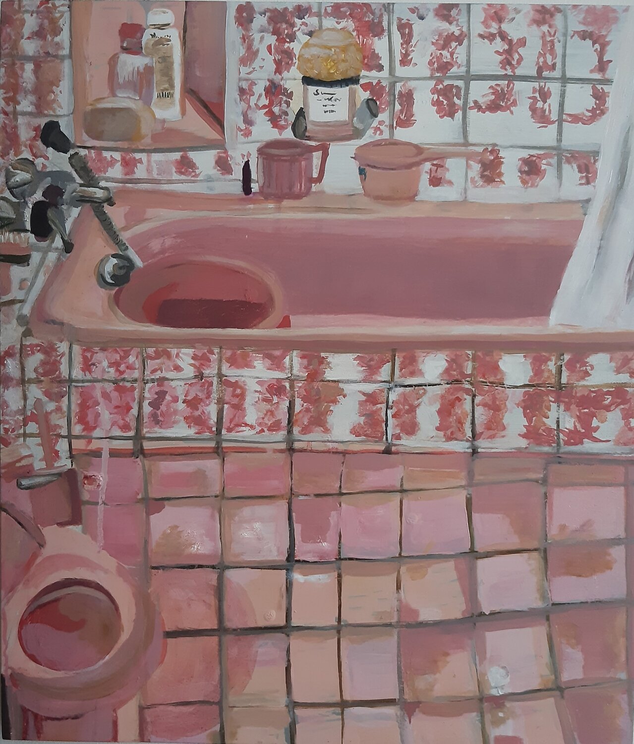 Yves Saint Laurent Ysl Toilet Paper, Peinture par Tony Rubino