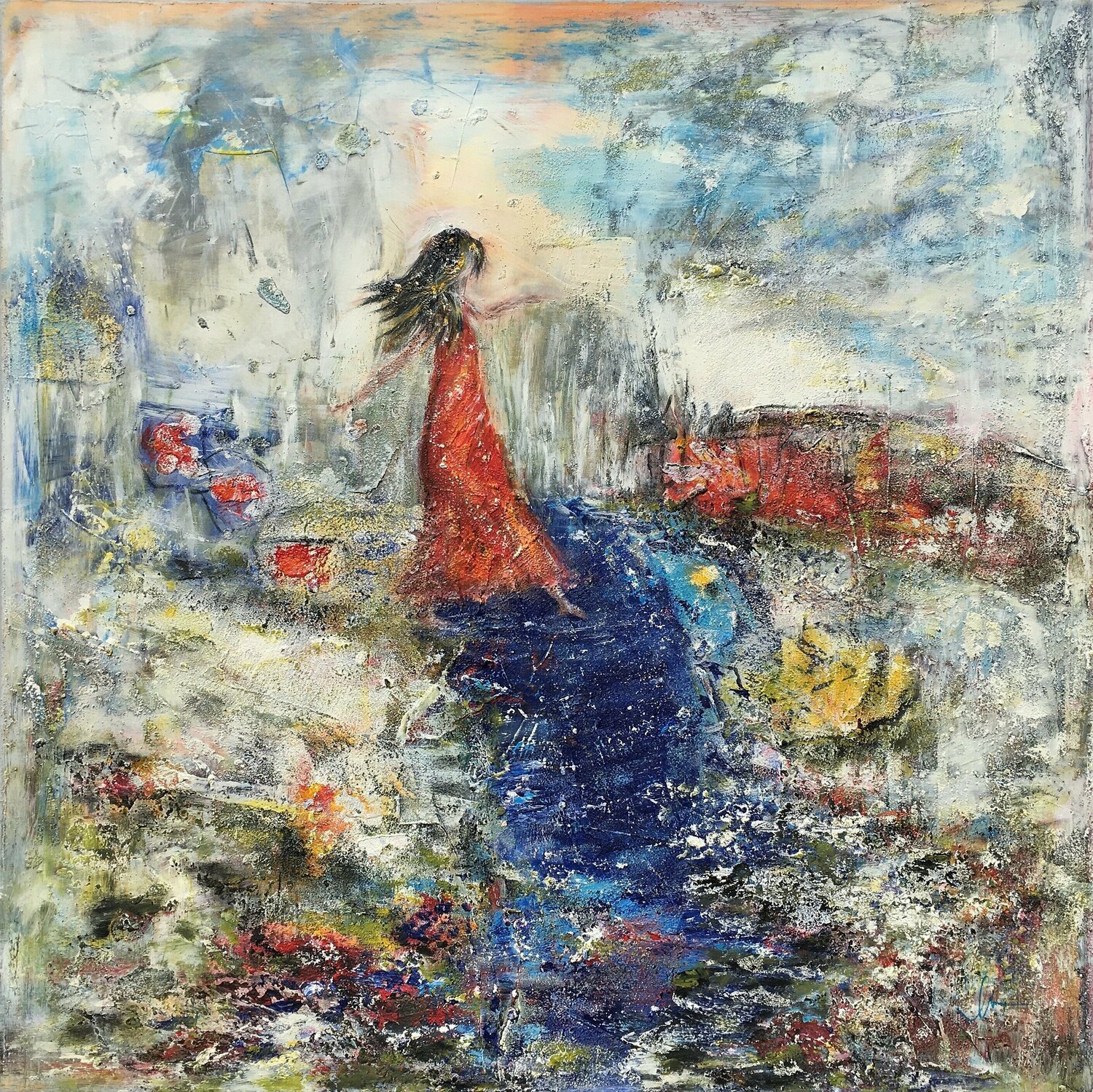 砂絵絵画販売 : 現代砂絵絵画をオンラインショッピング - SINGULART