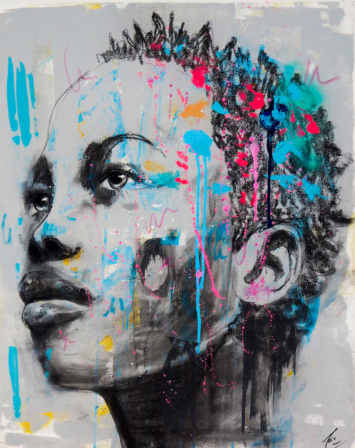 グラフィティ絵画販売 : 現代グラフィティ絵画をオンライン