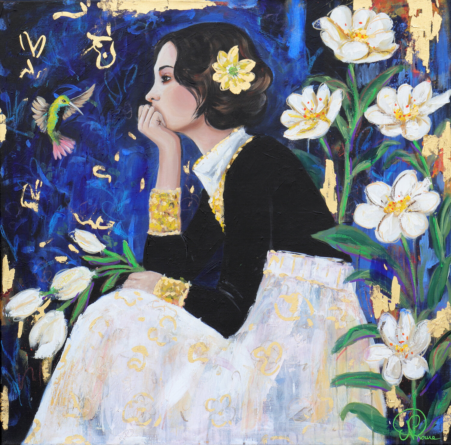金箔絵画販売 : 現代金箔絵画をオンラインショッピング - SINGULART