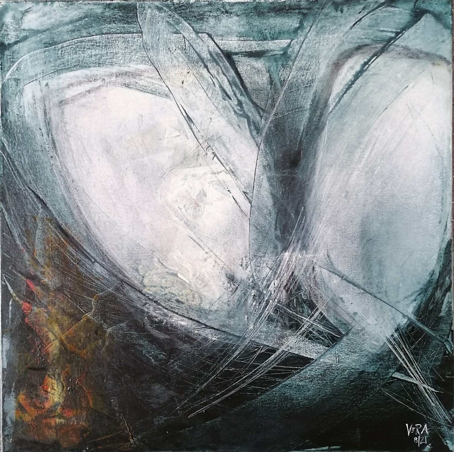 絵画 RUDI STOLLE Rudolf Stingel: Part VIII, Park & 75, New York, December 7