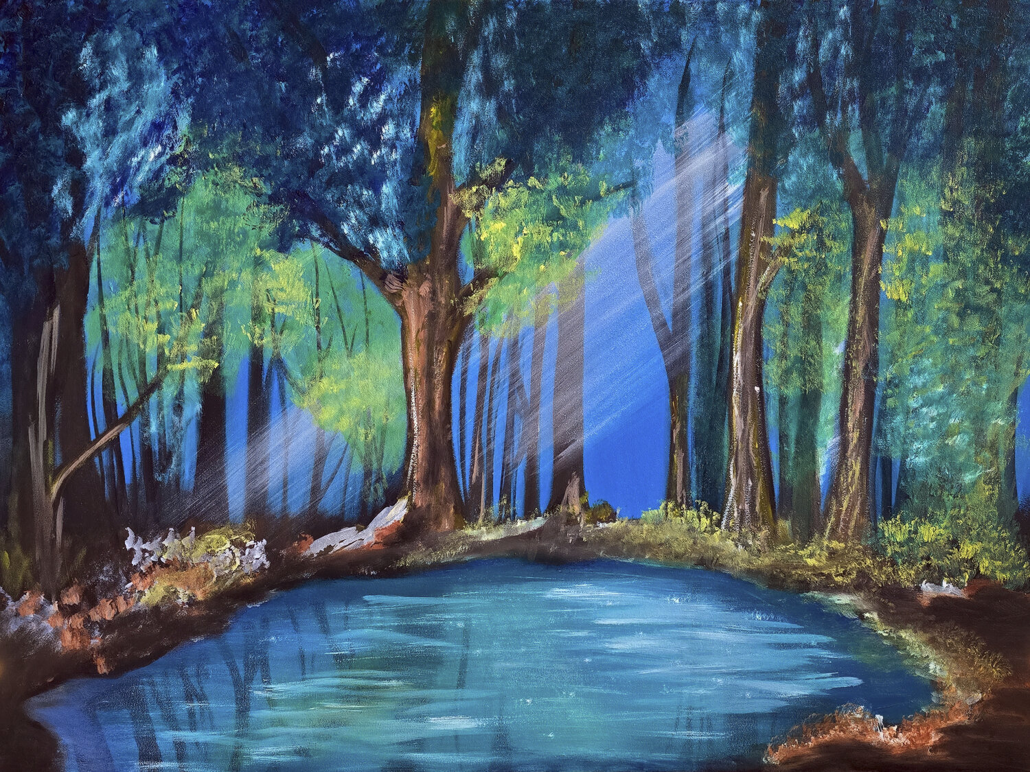 Image accompanying source report: Singulart Spotlights Tetiana Surshko's Colour-Driven Worlds