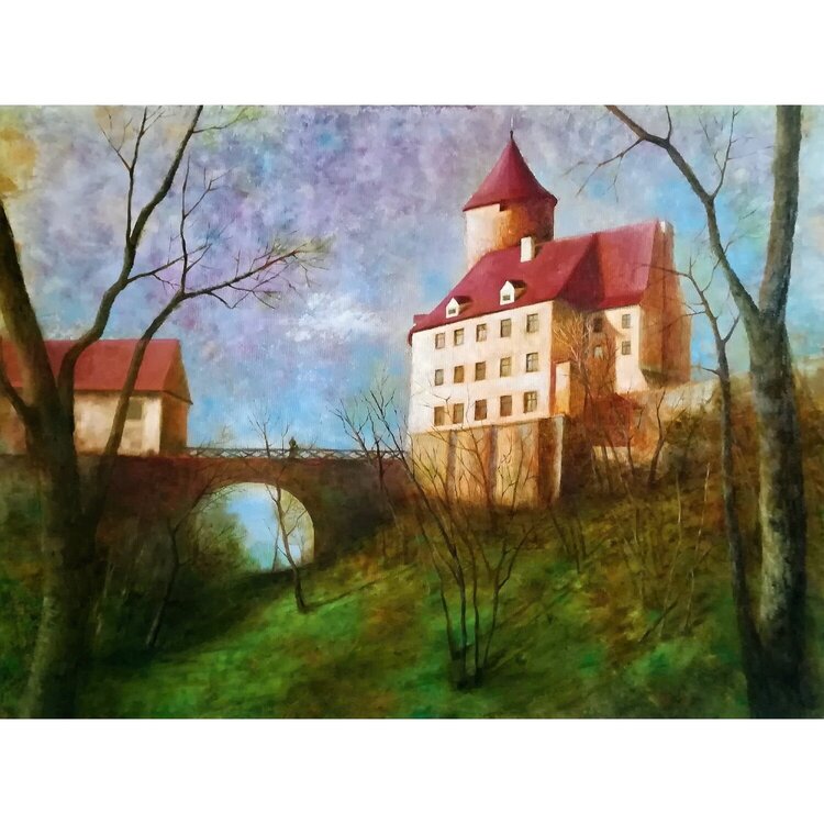 Spring at the castle