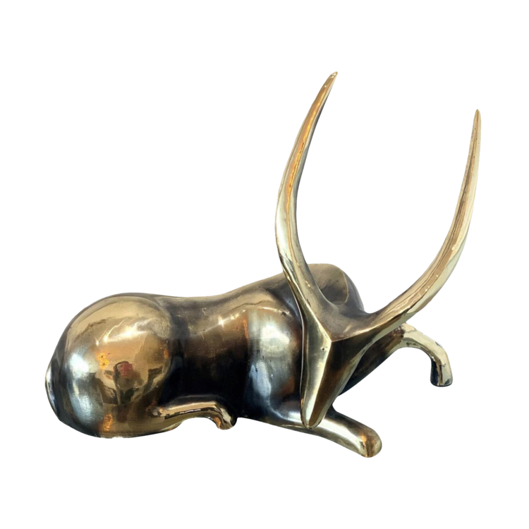 "Oryx" Contemporary Figurative Bronze Sculpture