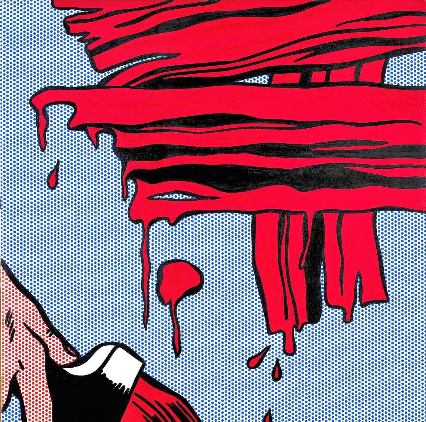 Brushstrokes, Roy Lichtenstein 1965 - Singulart