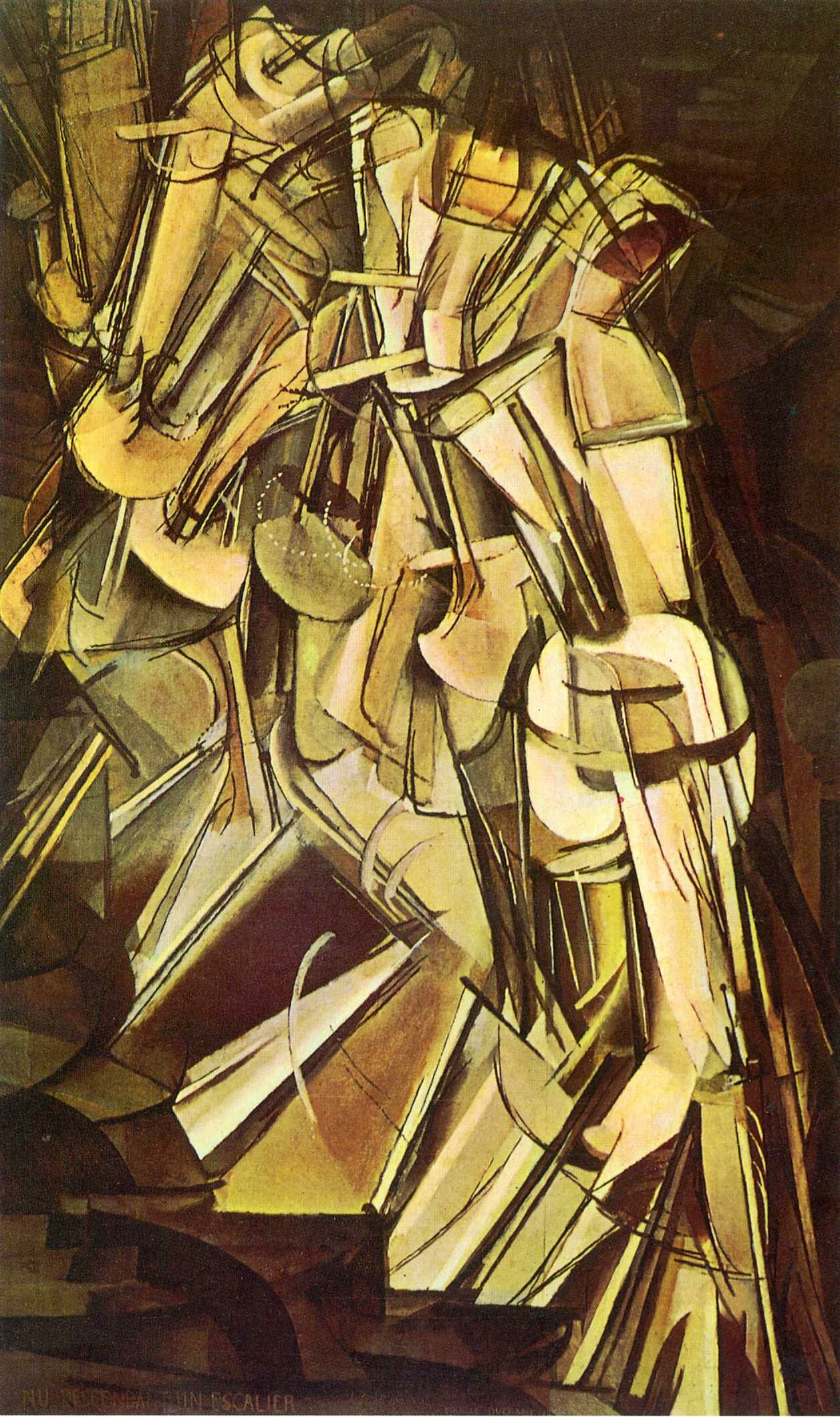 Art of The Net: Marcel Duchamp: Nude Descending A 